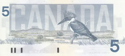 Canadian 10 Dollar Bill Banknote Front Issued 1989 Accepted For Exchange