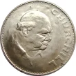 British Crown Churchill 1965 Obverse accepted for exchange