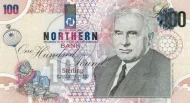 Northern Ireland 100 Pound Northern Bank Banknote Front Issued 1999
