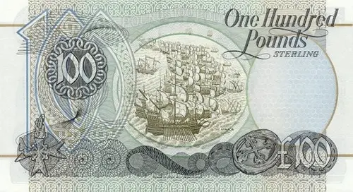 Northern Ireland 100 Pound First Trust Bank Banknote Front Issued 1994 Accepted For Exchange