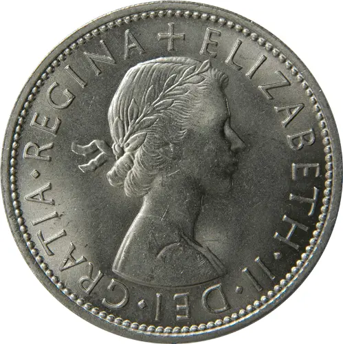 British two Shilling Coin Obverse Issued 1837 Accepted for exchange