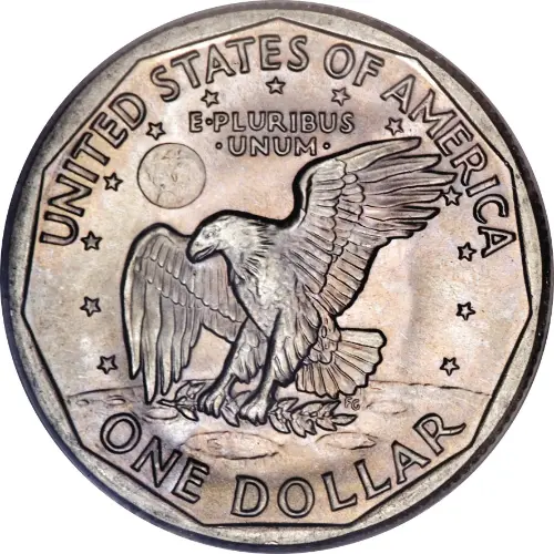 1 Dollar Coin (Susan B. Anthony) Front Issued 1971 Accepted For Exchange