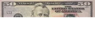 United States of America 50 Dollar Banknote Front Issued 2004 Accepted For Exchange