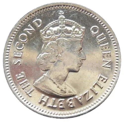 10 Cent Belize Dollar Front Issued 1973 Accepted For Exchange