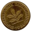 10 Pfennig German Coin First Issued 1949 Front Accepted For Exchange