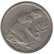 50 Pfennig German Coin First Issued 1949 Front Accepted For Exchange