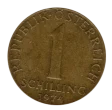 1 Austrian Groschen Front Side 1947 accepted for exhange