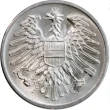2 Austrian Groschen Front Side 1950 accepted for exchange