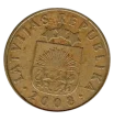 10 Santimu Latvian Coin First Issued 1992 Front Accepted For Exchange