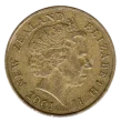 2 New Zealand Dollar First Issued 1991 Obverse Accepted For Exchange