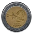 2 Peruvian Sol Coin First Issued 1994 Obverse Accepted For Exchange