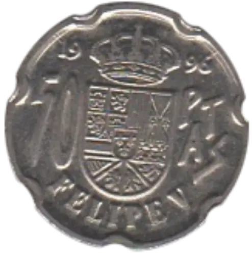 50 Spanish Pesetas First Issued 1990 Obverse Accepted For Exchange