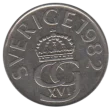 5 Swedish Krona Issued 1976 Obverse Accepted For Exchange