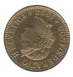 5 Rappen Swiss Franc Coin First Issued 1981 Front Accepted For Exchange