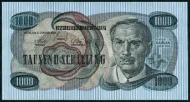 Austrian 1000 Schilling Banknote (Viktor Kaplan) Front Issued 1961