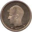 20 Belgian Francs coin (Baudouin) issued 1980 Front accepted for exchange