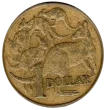 Australian 1 dollar coin font